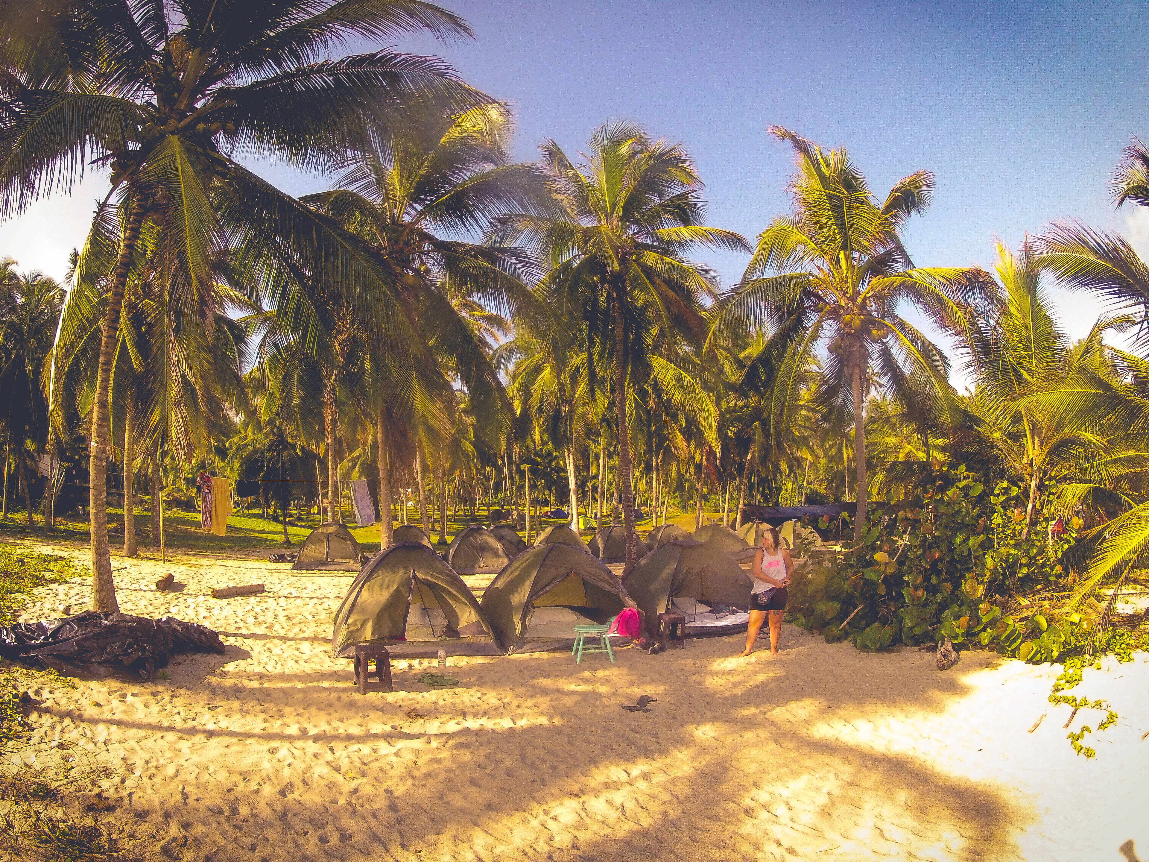 Shaded Hammock Areas for Budget Travelers